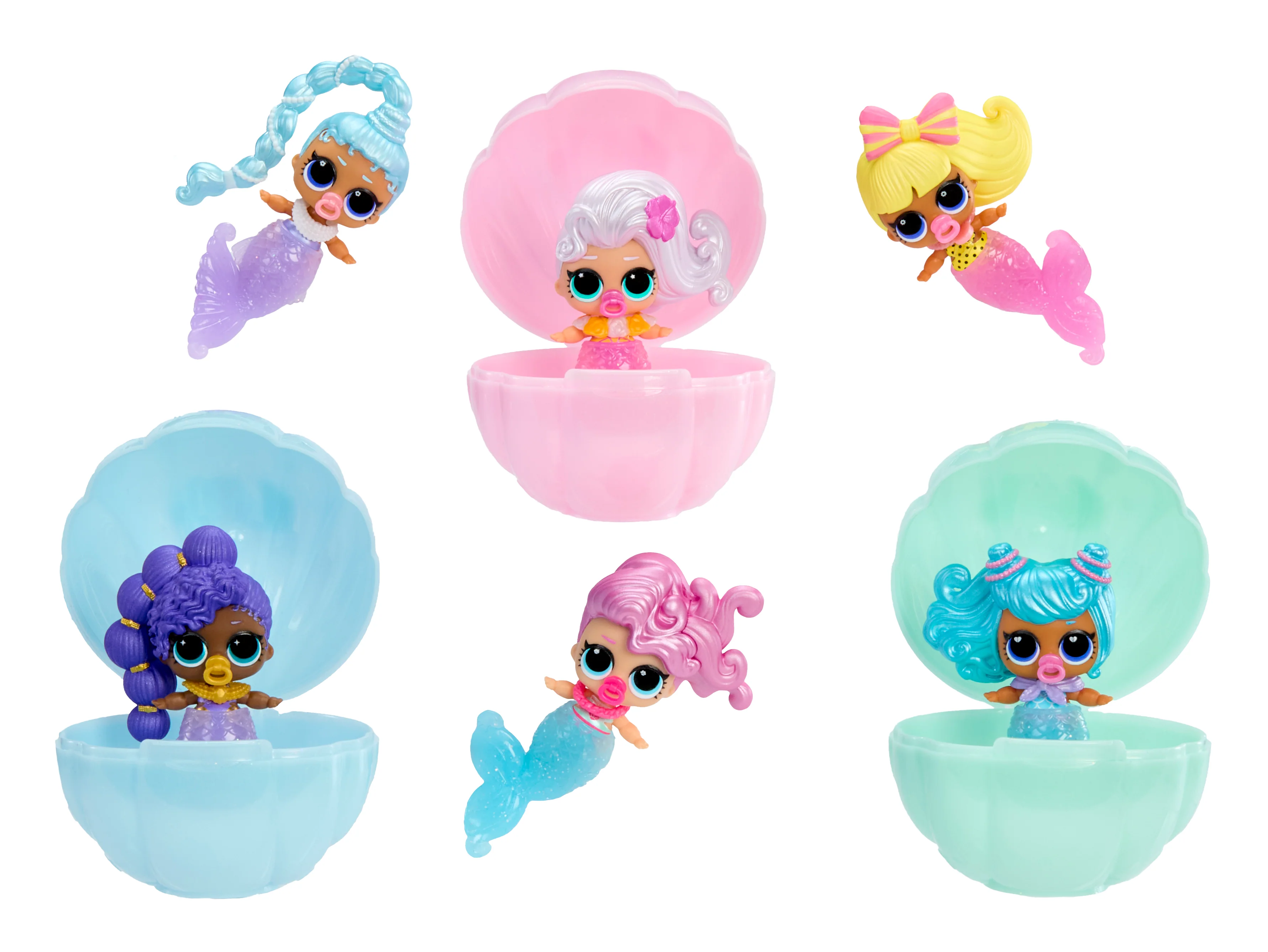 LOL Surprise Mermaids! Makeover Magic Baby Sisters 2-Packs - Image 7