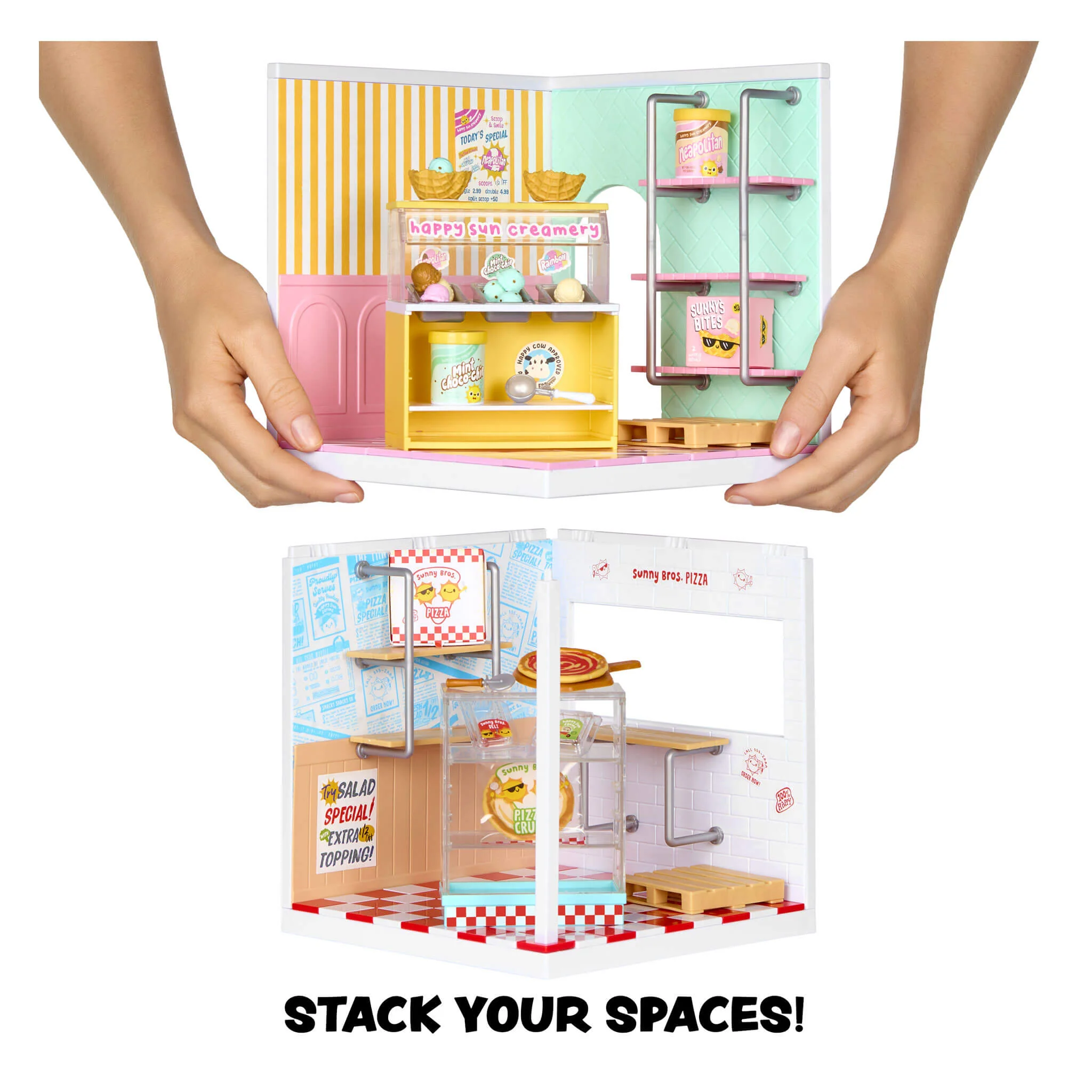 MGA's Miniverse Make It Mini Spaces Pizza Shop - Image 5