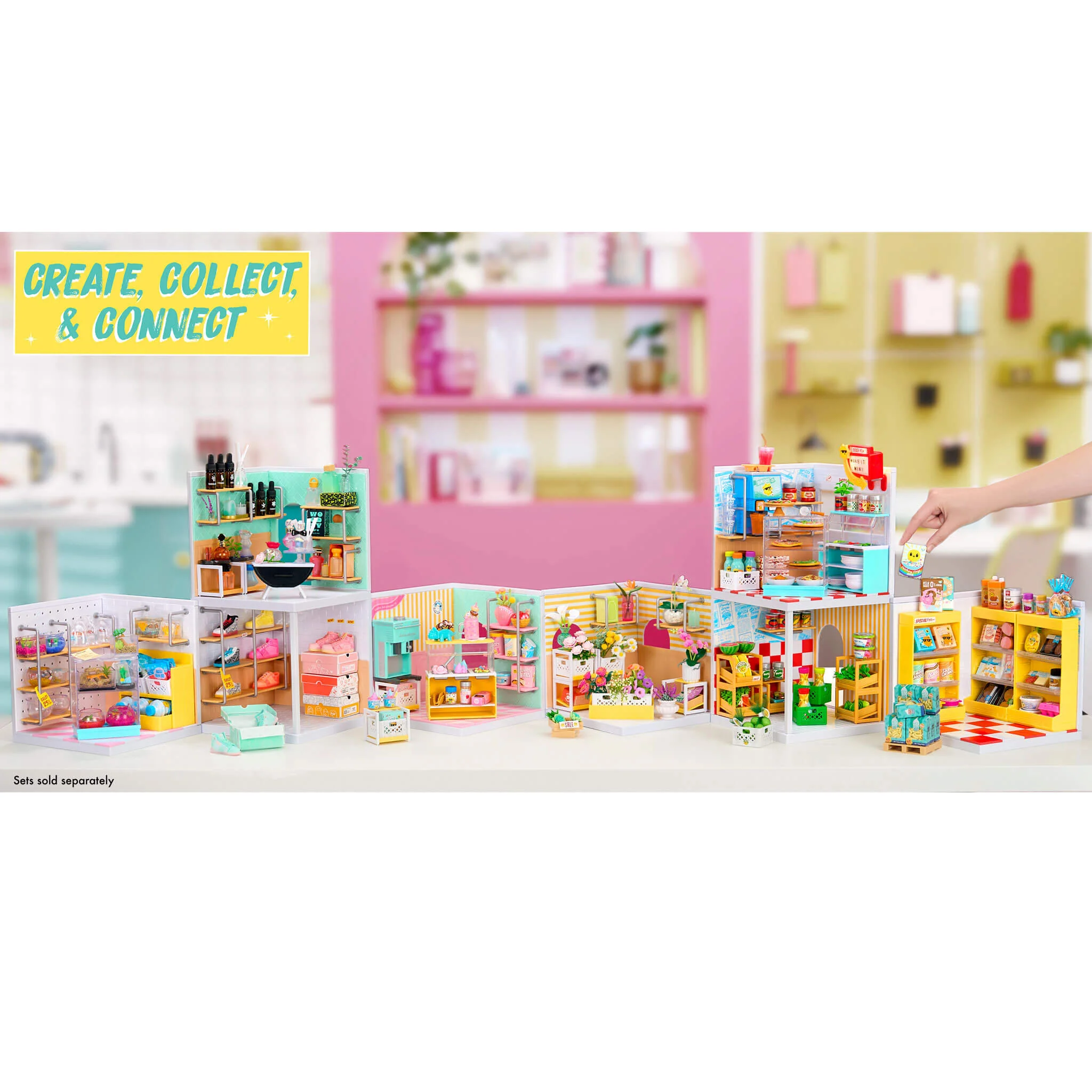 MGA's Miniverse Make It Mini Spaces Pizza Shop - Image 7